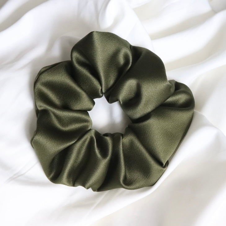 Autumn Satin Scrunchies