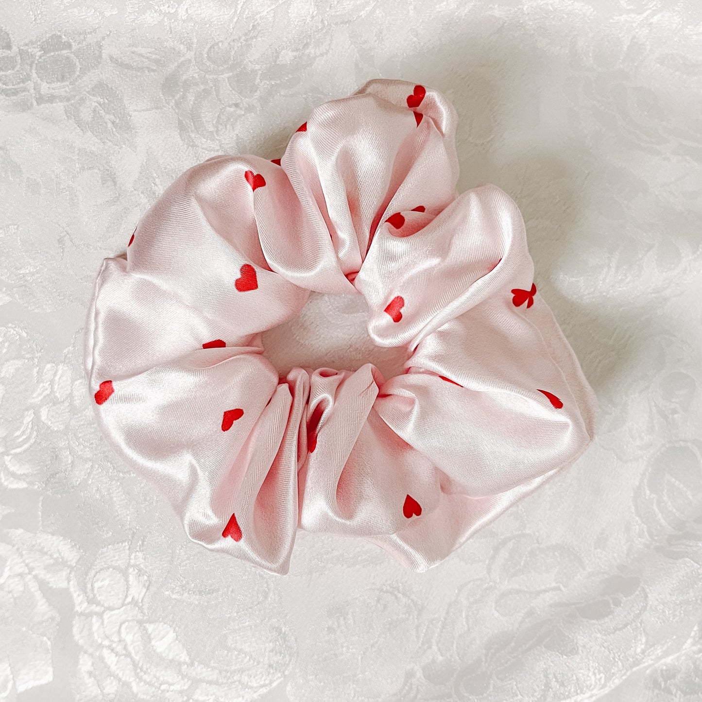 Cupid Satin Scrunchie
