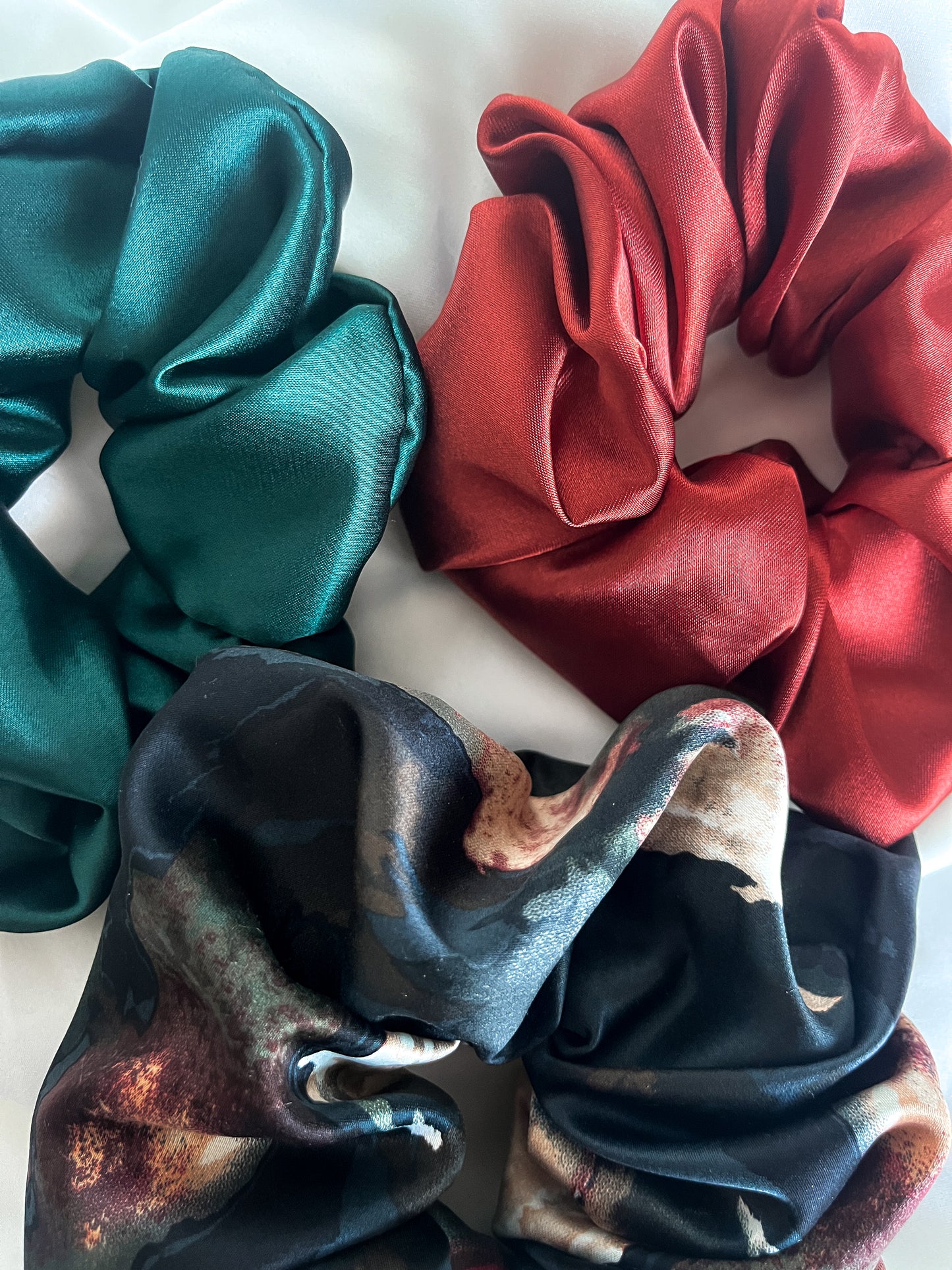 Haze Satin Scrunchie