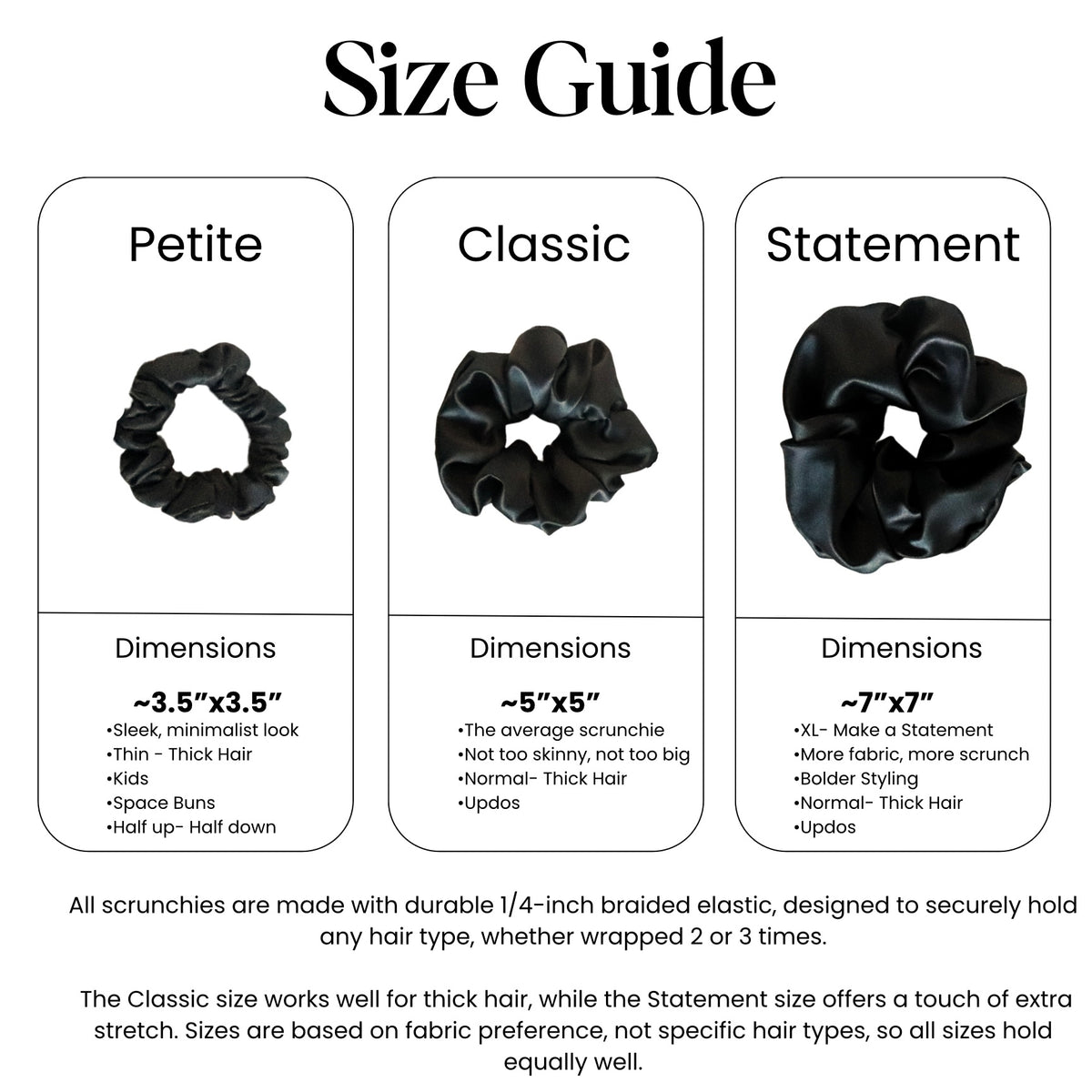 Pumpkin Pie Satin Scrunchie