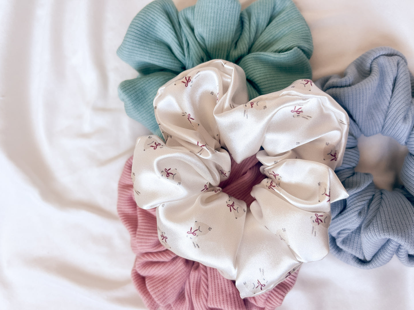 Easter Bunny Scrunchie