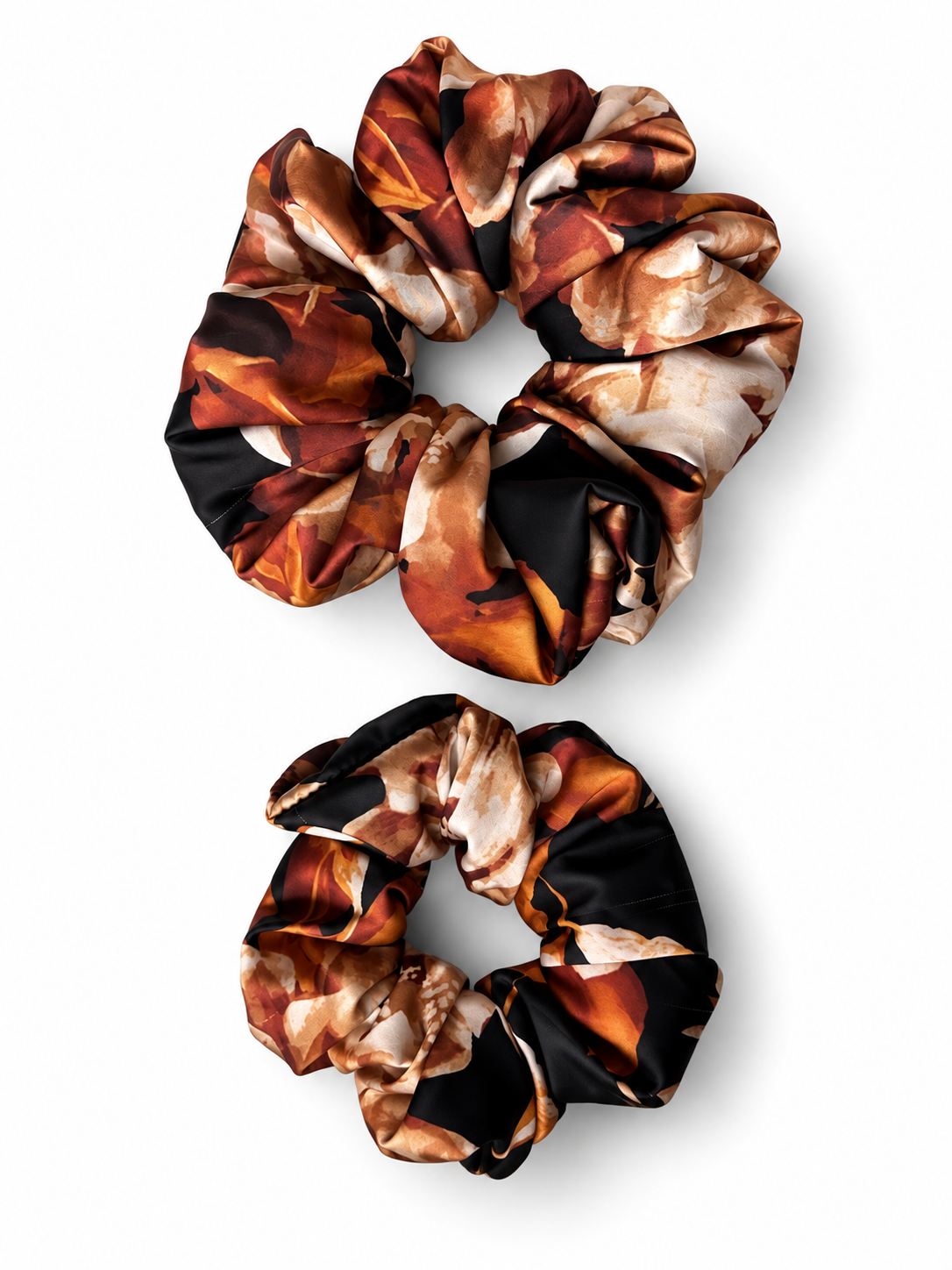 Autumn Satin Scrunchie