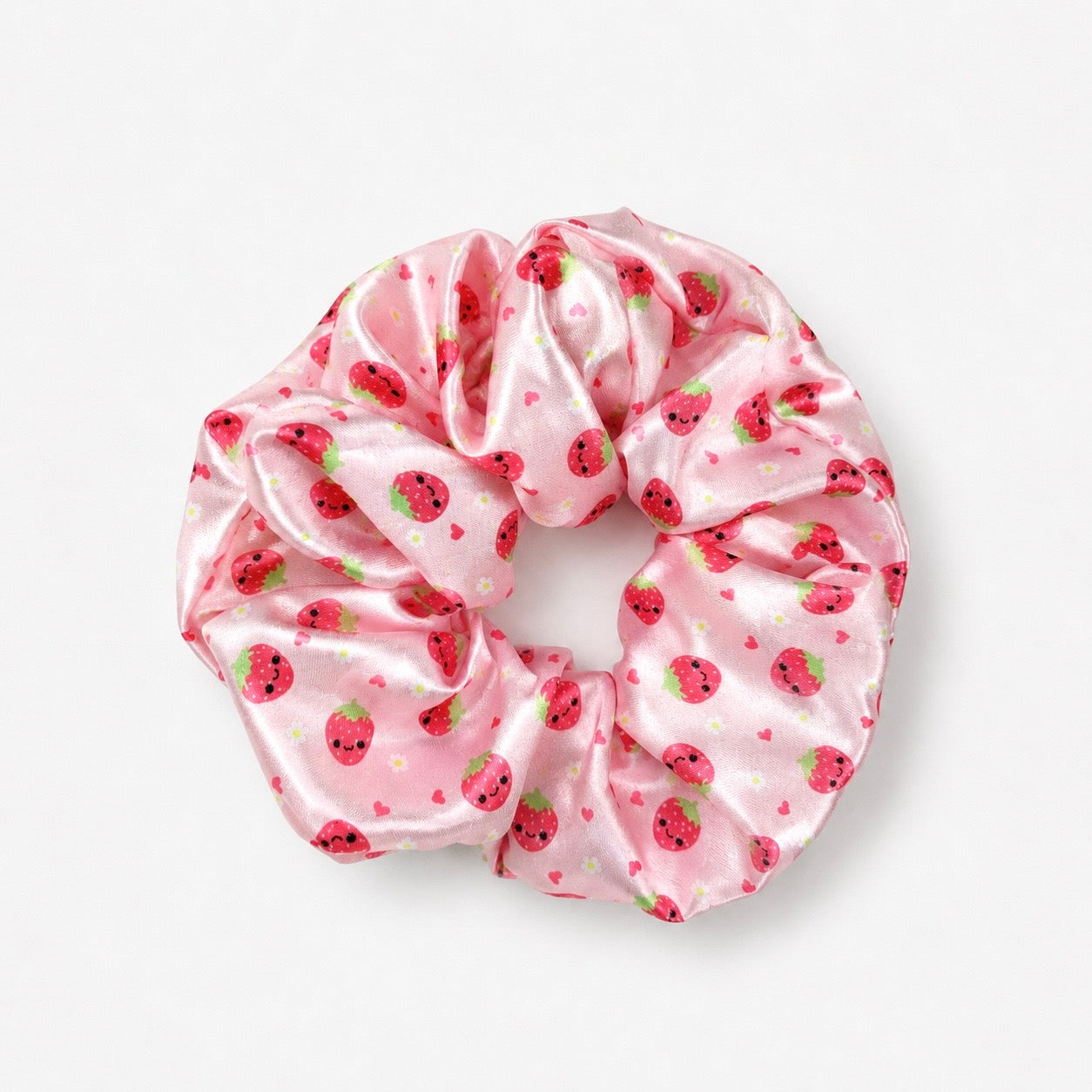 Fruit Satin Scrunchies