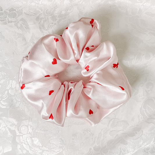 Cupid Satin Scrunchie