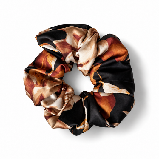 Autumn Satin Scrunchie