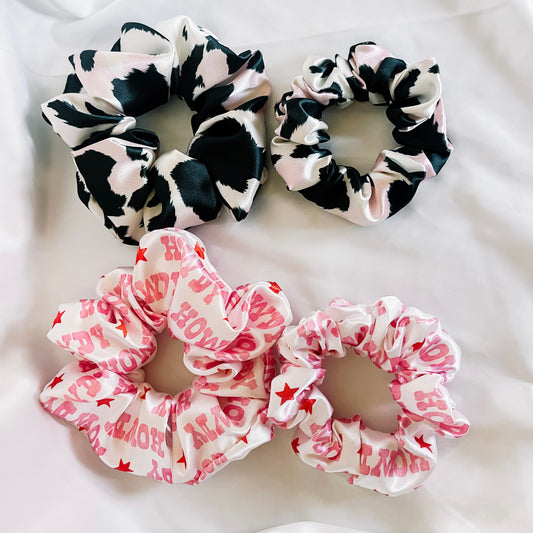 Rodeo Satin Scrunchies