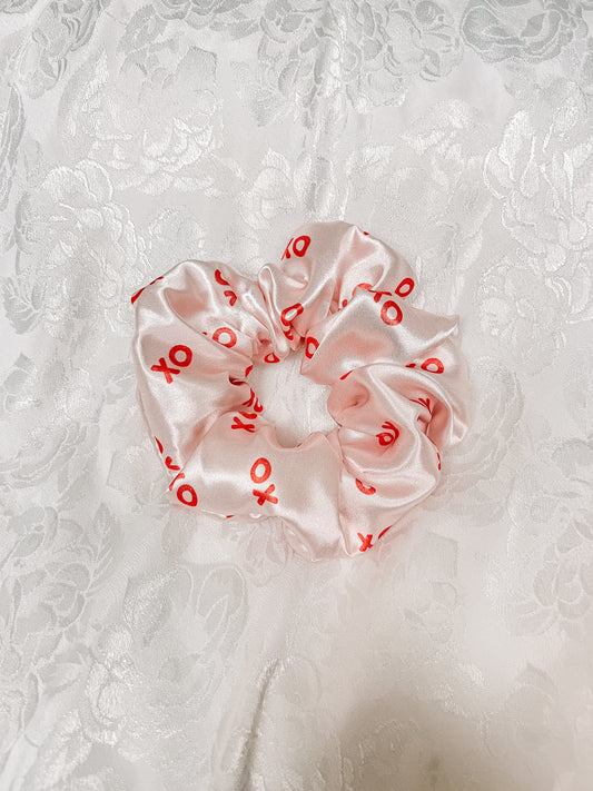 XOXO Satin Scrunchie