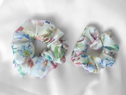 Bloom Satin Scrunchie
