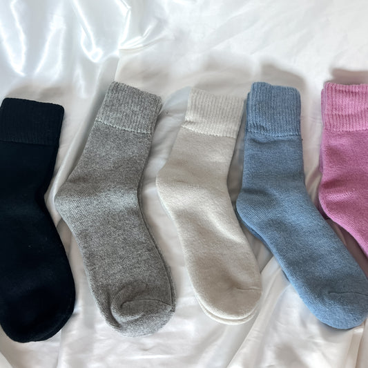 Wool-Cashmere Socks