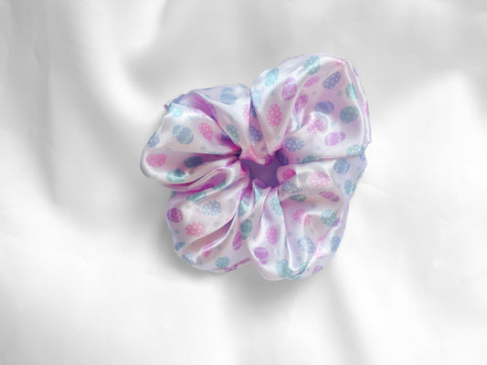 Easter Egg Satin Scrunchie