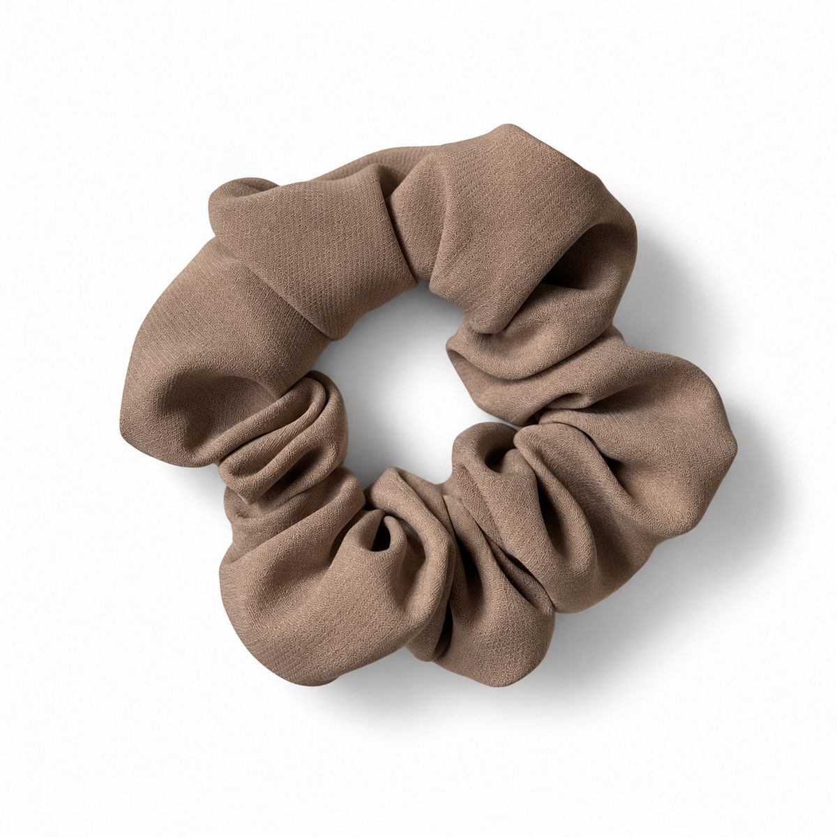 Mushroom Cotton Scrunchie