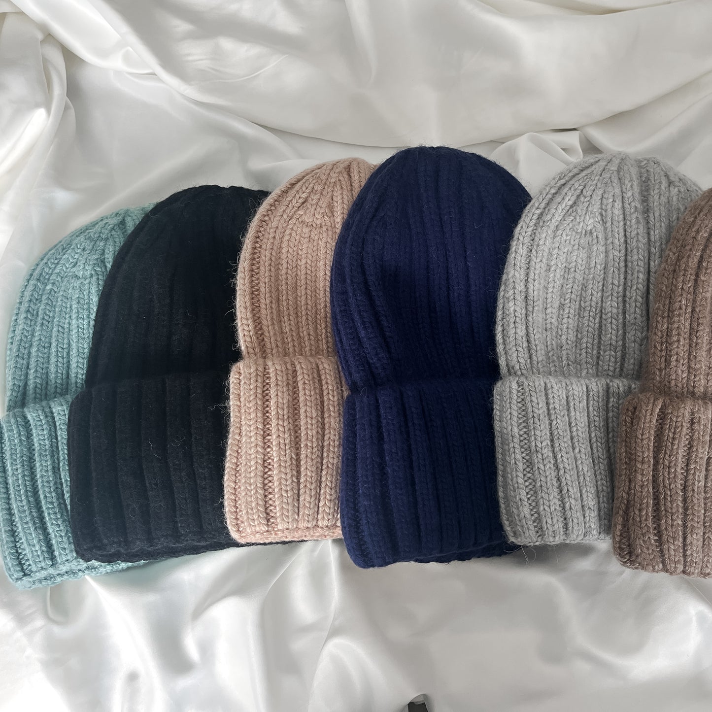 Cashmere Silk Lined Beanies