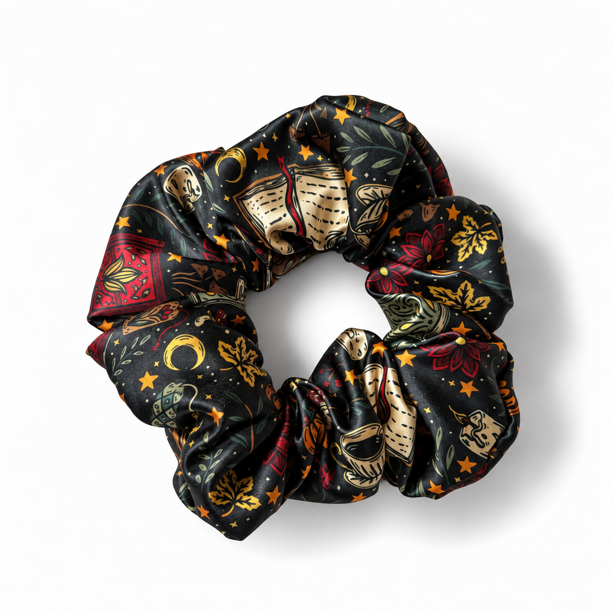 Fireside Satin Scrunchie