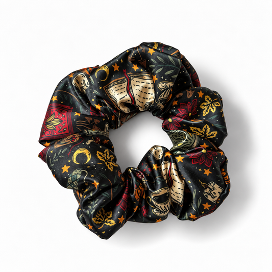 Fireside Satin Scrunchie