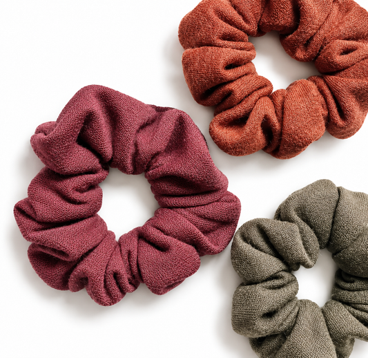 Sweater Knit Scrunchies