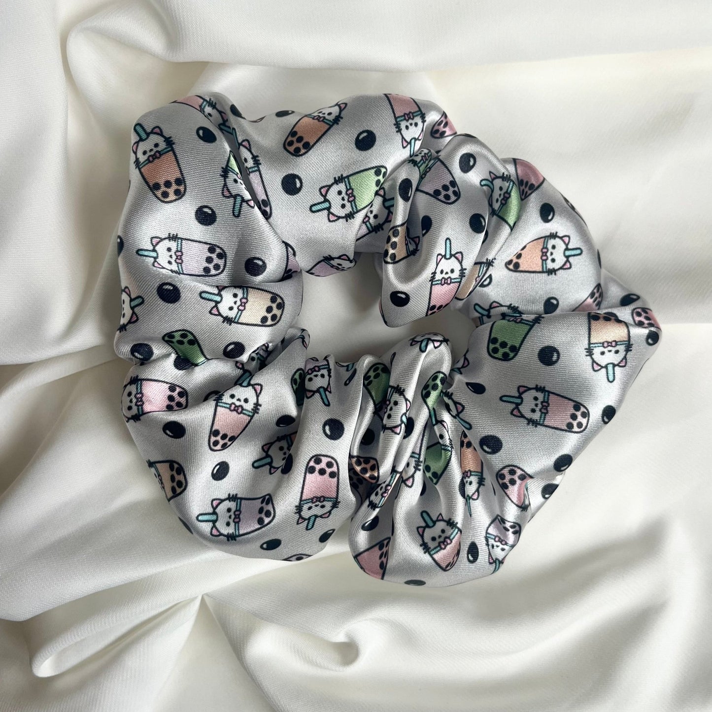 Kitty Boba - Tana's Scrunchies
