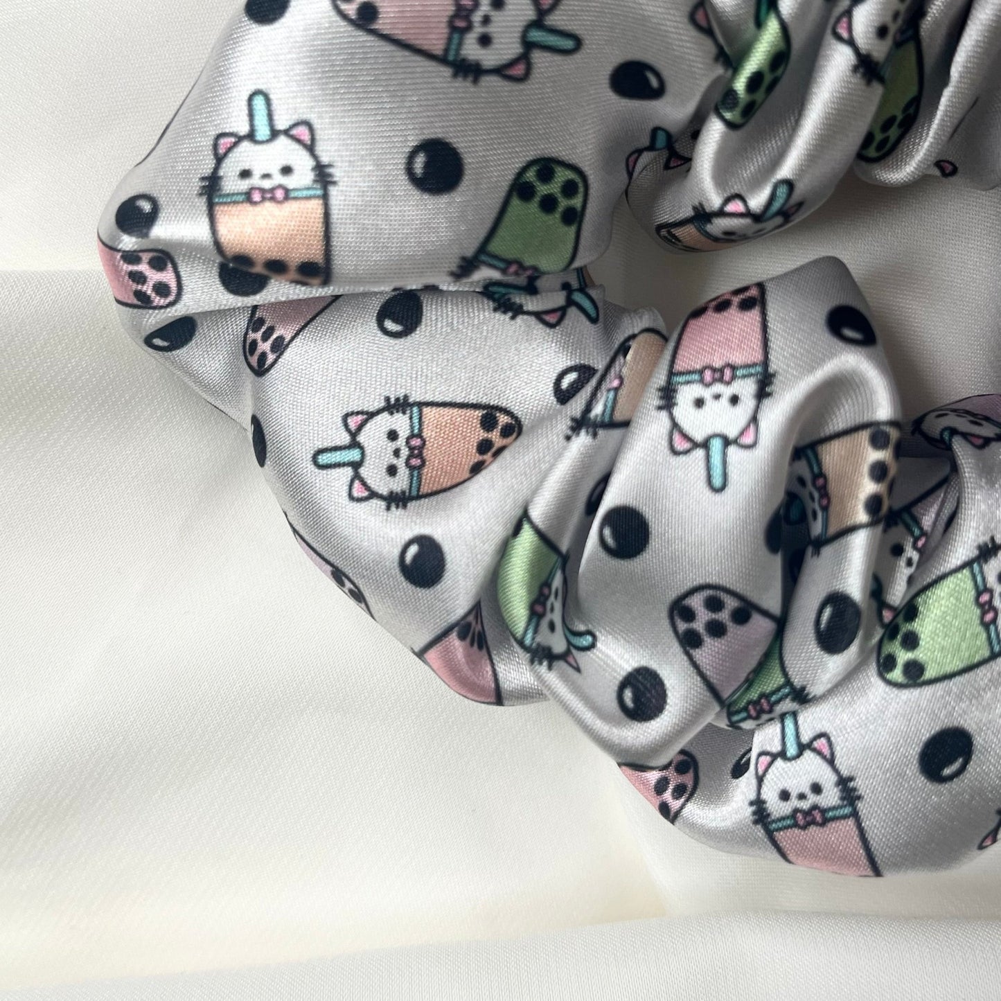 Kitty Boba - Tana's Scrunchies